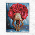 DIY Ballerina Rose 5D Diamond Art Painting 30x40cm - Creative Serenity