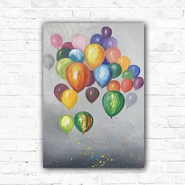 DIY Balloons Painting By Numbers Art - Creative Serenity