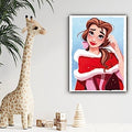 DIY Belle Oil Painting By Numbers Princess - Creative Serenity