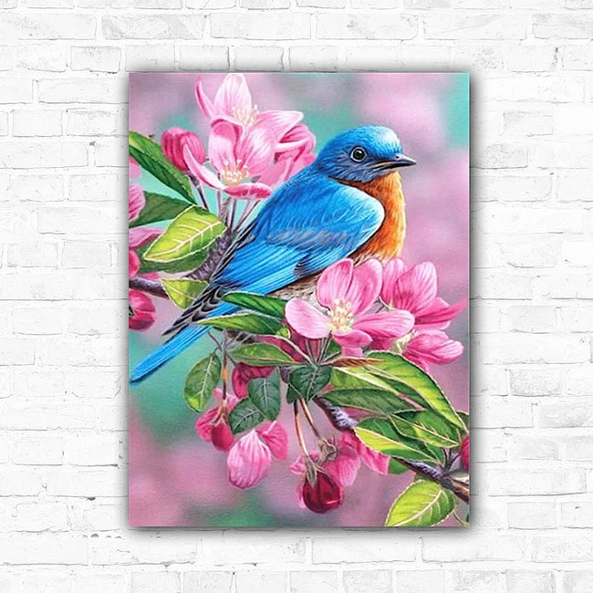DIY Bird 5D Diamond Art Painting 30x40cm - Creative Serenity