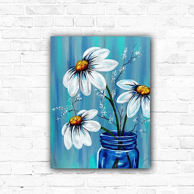 DIY Daisies Flowers 5D Diamond Art Painting 30x40cm - Creative Serenity