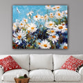 DIY Daisies Paint by Numbers On Canvas - Creative Serenity