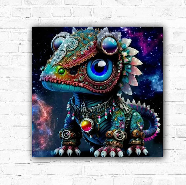 DIY Dragon Diamond Art Painting Kit 20x20cm - Creative Serenity