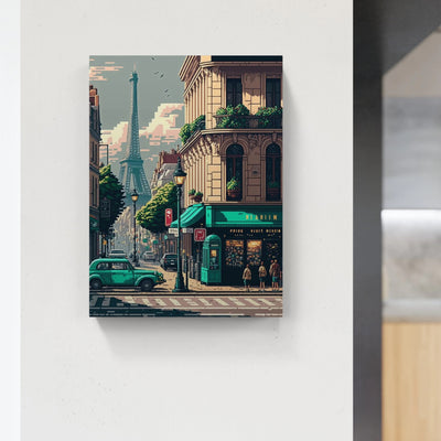 DIY Eiffel Tower Pixel 5D Diamond Art Painting - Creative Serenity