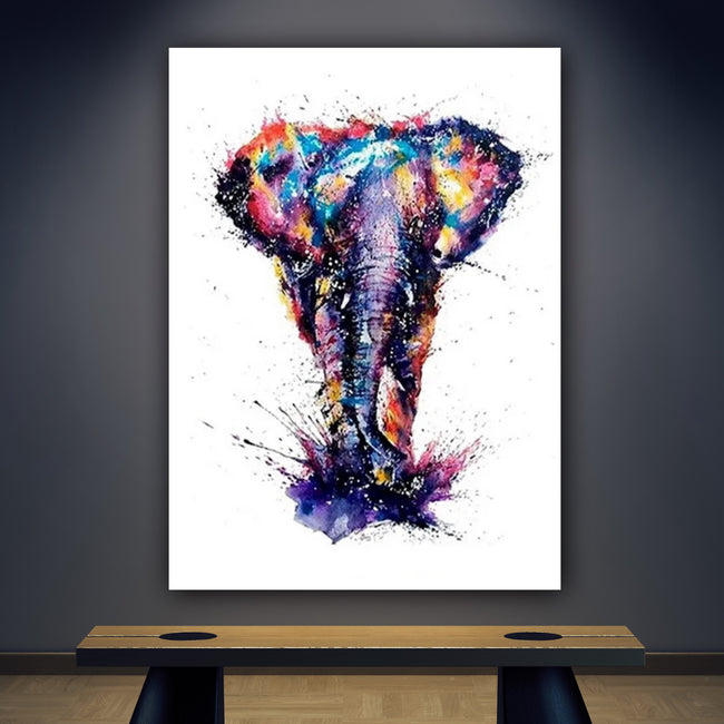 DIY Elephant Acrylic Painting By Numbers Animals - Creative Serenity