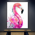 DIY Flamingo Acrylic Painting By Numbers Animals - Creative Serenity