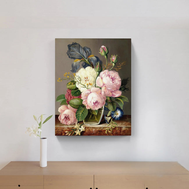 DIY Flowers 5D Diamond Art Painting 30x40cm - Creative Serenity