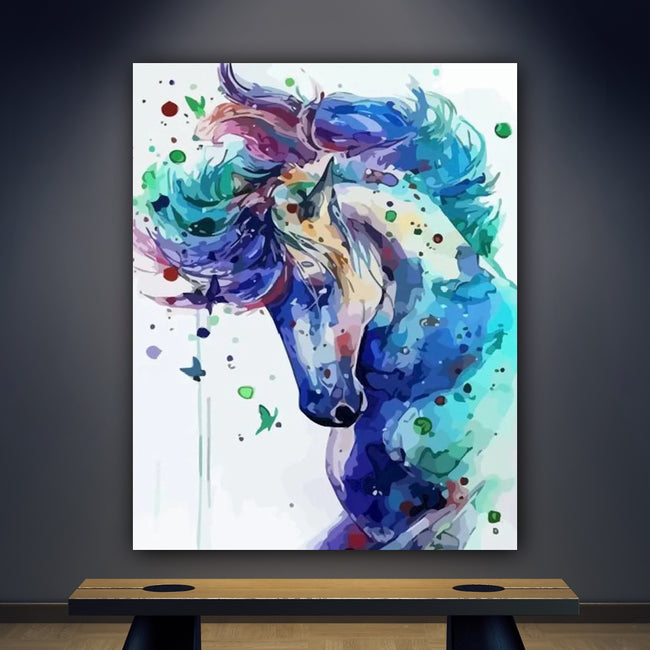 DIY Horse Acrylic Painting By Numbers Animals - Creative Serenity