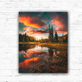 DIY Lake 5D Diamond Art Painting 30x40cm - Creative Serenity