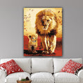 DIY Lions Digital Painting By Numbers Animal Art - Creative Serenity