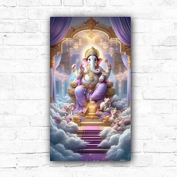 DIY Lord Ganesha Large Diamond Art Painting - Creative Serenity