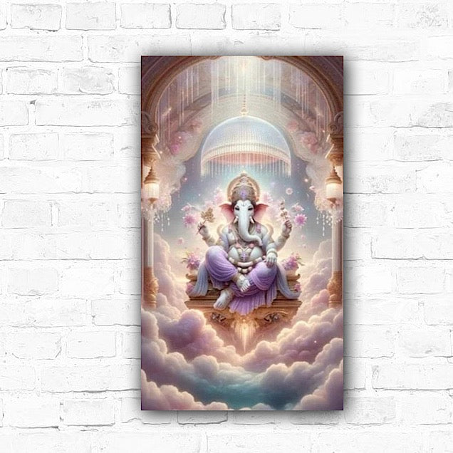 DIY Lord Ganesha Large Diamond Art Painting - Creative Serenity