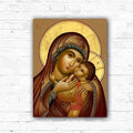 DIY Mary & Jesus Oil Painting By Numbers Art - Creative Serenity