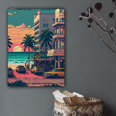 DIY Miami Pixel 5D Diamond Art Painting - Creative Serenity
