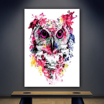 DIY Owl Acrylic Painting By Numbers Animals - Creative Serenity