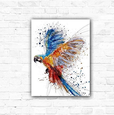 DIY Parrot Acrylic Painting By Numbers Animals - Creative Serenity