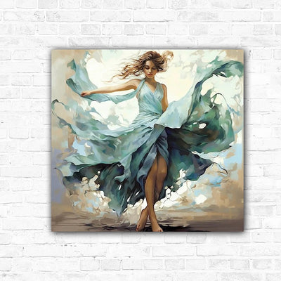 DIY Pretty Woman Paint By Number Woman Art - Creative Serenity