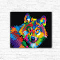 DIY Rainbow Dog Diamond Art Painting Animals - Creative Serenity