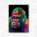 DIY Rainbow Gorilla Diamond Art Painting Animals - Creative Serenity