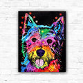DIY Rainbow Westie Dog Diamond Art Painting Animals - Creative Serenity