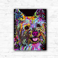 DIY Rainbow Yorkie Dog Diamond Art Painting Animals - Creative Serenity
