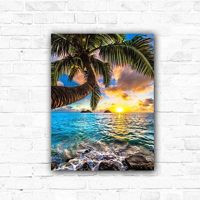 DIY Sea Acrylic Painting By Numbers - Creative Serenity