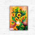 DIY Sunflowers 5D Diamond Art Painting 30x40cm - Creative Serenity