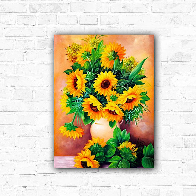 DIY Sunflowers 5D Diamond Art Painting 30x40cm - Creative Serenity