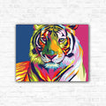 DIY Tiger Digital Painting By Numbers Animal Art - Creative Serenity