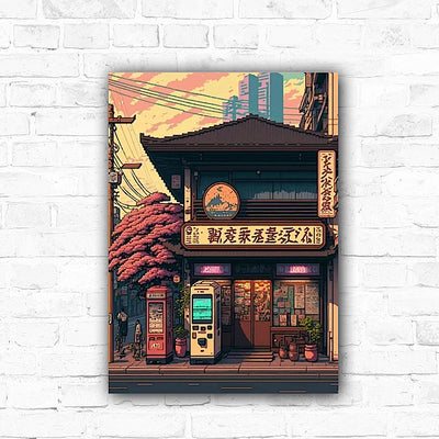 DIY Tokyo City Pixel 5D Diamond Art Painting - Creative Serenity