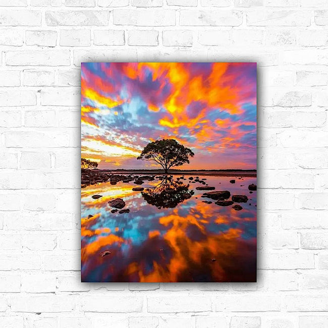 DIY Tree 5D Diamond Art Painting 30x40cm - Creative Serenity