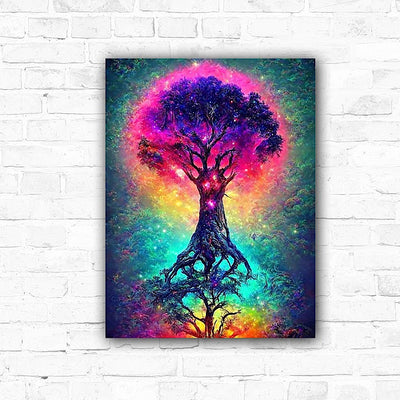 DIY Tree 5D Diamond Art Painting 30x40cm - Creative Serenity