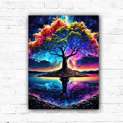 DIY Tree 5D Diamond Art Painting 30x40cm - Creative Serenity