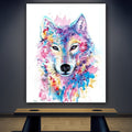 DIY Wolf Acrylic Painting By Numbers Animals - Creative Serenity