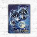 DIY Wolves 5D Diamond Art Painting 30x40cm - Creative Serenity