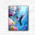 Large Blue Bird DIY Animal Diamond Art Painting - Creative Serenity