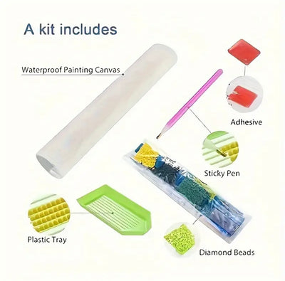 DIY African American Woman Diamond Art Painting - Creative Serenity