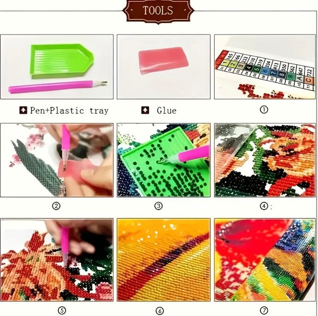 DIY Dream Butterfly Diamond Art Painting - Creative Serenity