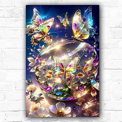 DIY Dream Butterfly Diamond Art Painting - Creative Serenity