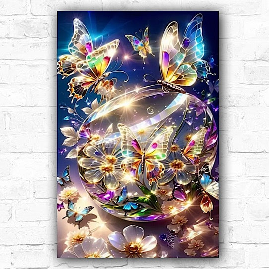DIY Dream Butterfly Diamond Art Painting - Creative Serenity