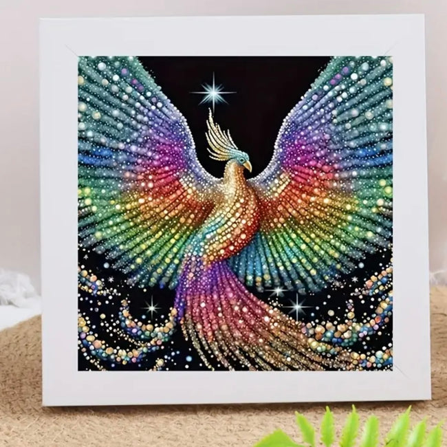 DIY Phoenix Diamond Art Painting 30x30cm - Creative Serenity