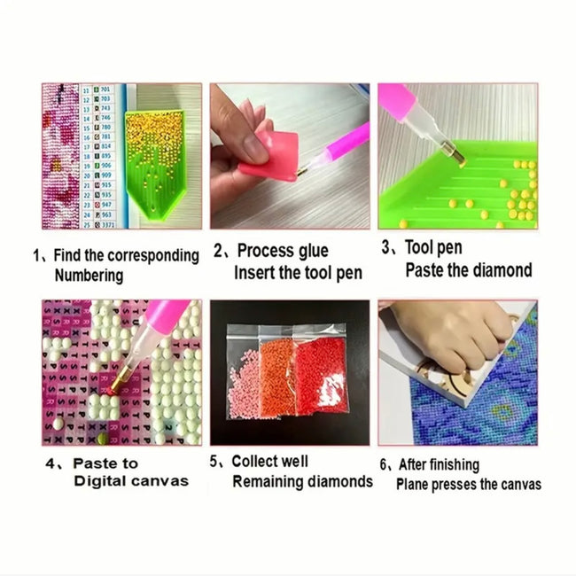 DIY Phoenix Diamond Art Painting 30x30cm - Creative Serenity