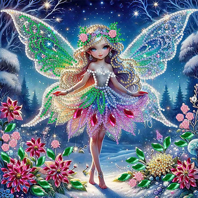 DIY Fairy Special Drill Diamond Art Painting 30x30cm - Creative Serenity