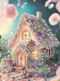 DIY Fairy House AB Drill Diamond Art Painting - Creative Serenity