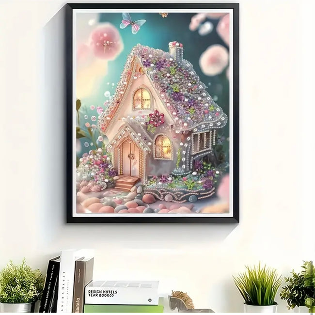 DIY Fairy House AB Drill Diamond Art Painting - Creative Serenity
