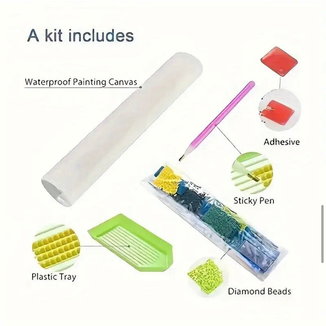 DIY Beautiful Woman Diamond Art Painting Special Drill - Creative Serenity