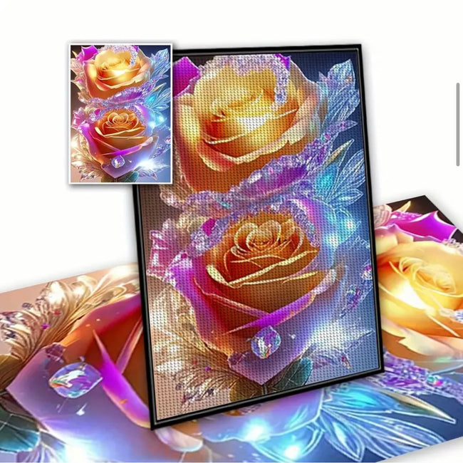 DIY Rose Diamond Art Painting - Creative Serenity