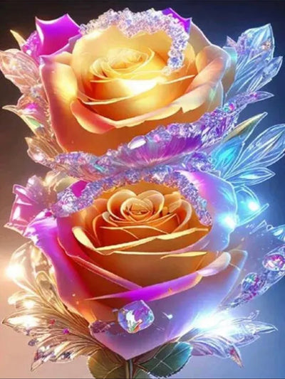 DIY Rose Diamond Art Painting - Creative Serenity