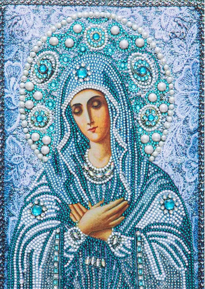 DIY Mary Special Drill Diamond Art Painting - Creative Serenity