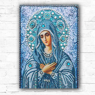 DIY Mary Special Drill Diamond Art Painting - Creative Serenity